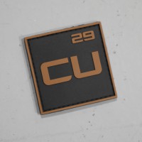Copper Custom Logo Patch